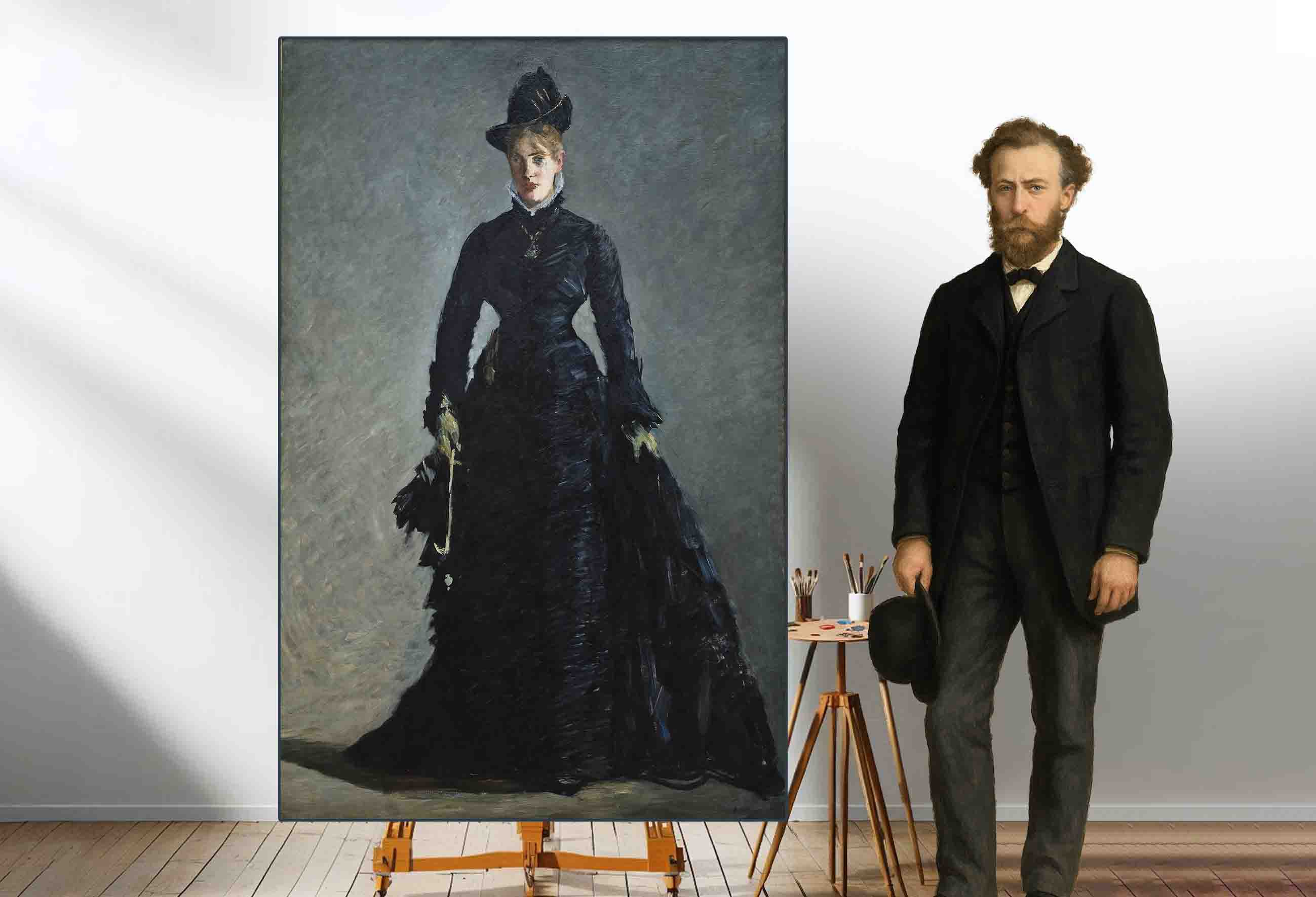 زن فرانسوی Ellen Andree Parisienne woman